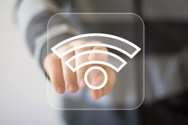 İş düğmesi Wi-Fi bağlantısı