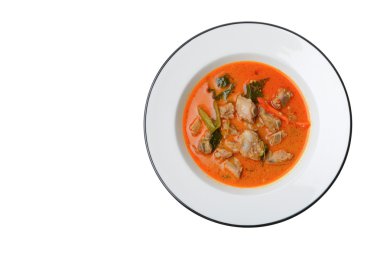 Panang Curry ile Domuz kaburga, Tayland gıda