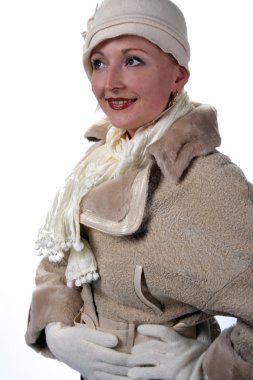 Kış kürk kadında