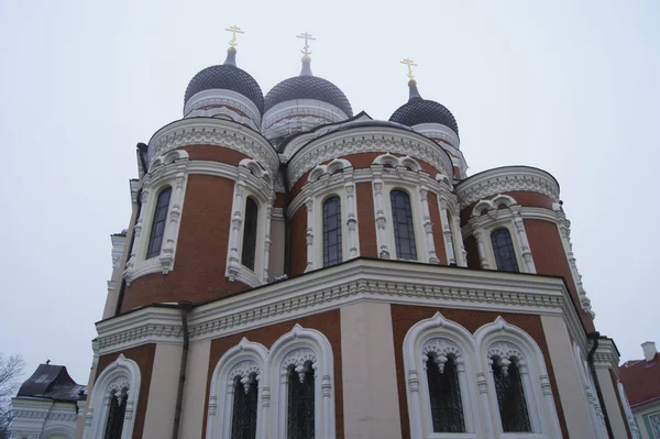 Den ortodoxa kyrkan i Tallinn — Stockfoto