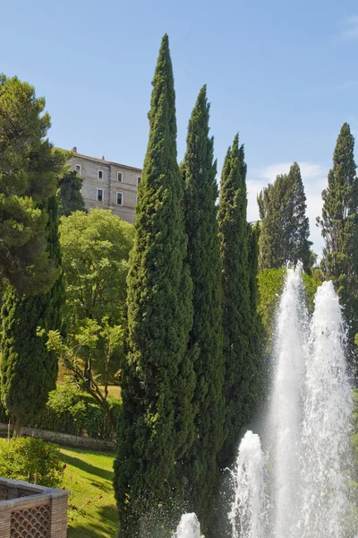 Villa d'este w tivoli — Zdjęcie stockowe