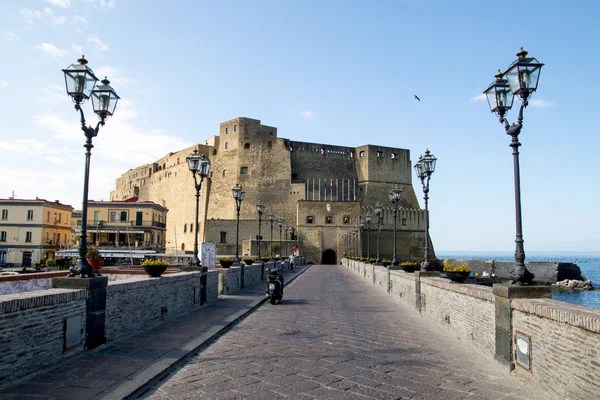 Zamek w Neapolu — Zdjęcie stockowe