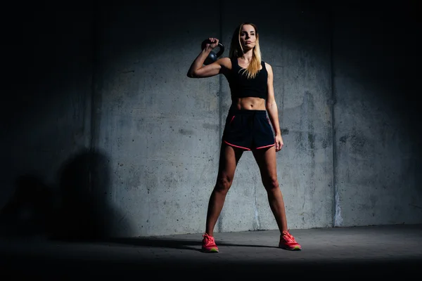 Athletic woman posing — Stock Photo, Image