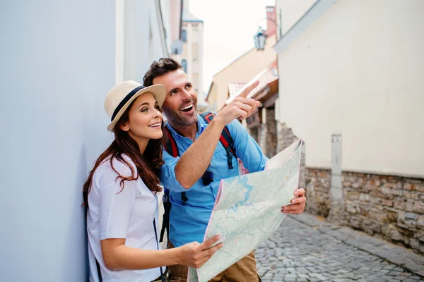 Man pointing with finger — Stock Photo, Image