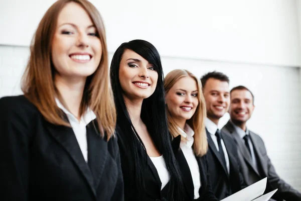 Grupo de gente de negocios feliz — Foto de Stock