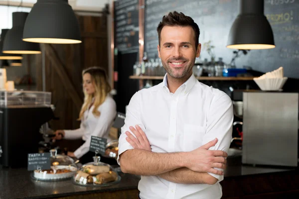 Successful small business owner — Stock Photo, Image