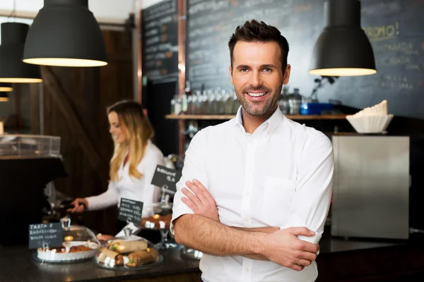 Successful small business owner — Stock Photo, Image