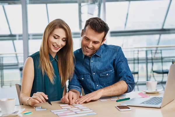 Web designers planning — Stock Photo, Image