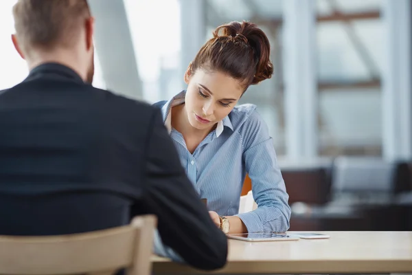 Job interview concept — Stock Photo, Image