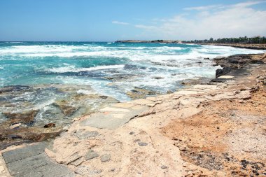 Güzel deniz manzarası