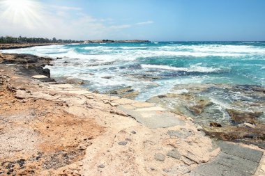 Güzel deniz manzarası