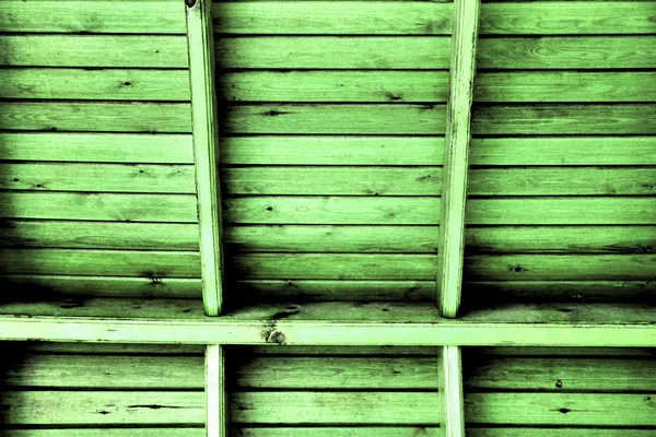 Zelené dřevěné pozadí — Stock fotografie