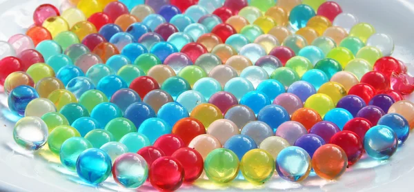 Fundo de diferentes cores bolas — Fotografia de Stock