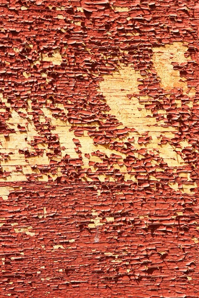 Vernice peeling su vecchia parete — Foto Stock