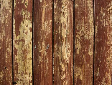 Eski duvardaki boya soyuluyor.