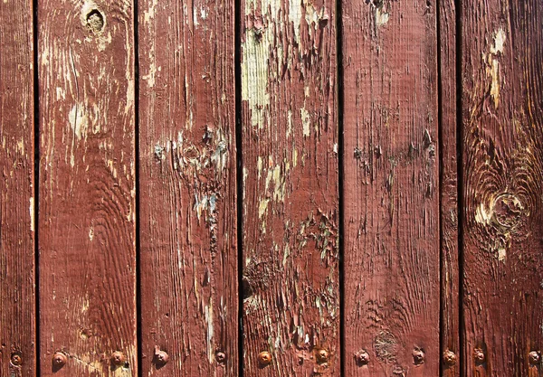 Pittura peeling su parete di legno — Foto Stock