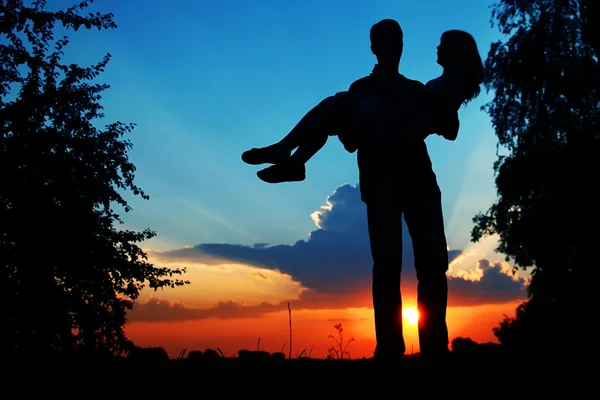 Happy couple together — Stock Photo, Image