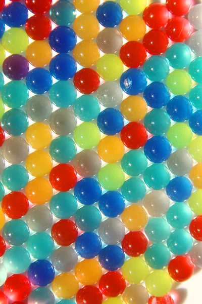 Olika färg bollar — Stockfoto