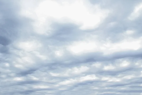 Nubes Esponjosas Cielo Tormenta Fondo Naturaleza Peligro Ante Lluvia — Foto de Stock