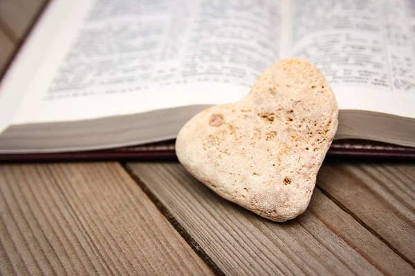 Bible Joyeuse Saint Valentin Amour — Photo