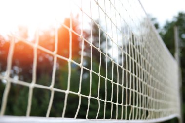 Voleybol net arka plan spor oyunu