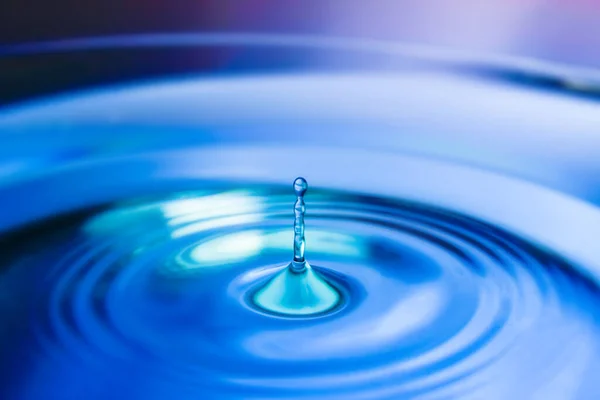 Wassertropfen Aus Nächster Nähe — Stockfoto