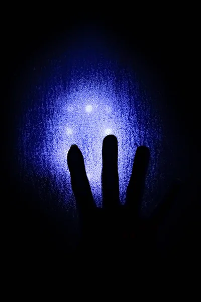 抽象心灵中美丽的光芒记分板二极管手感背景 — 图库照片