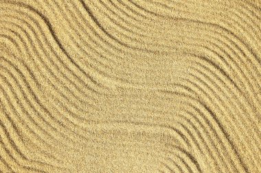 Kum dalgaları yaz tatili