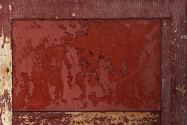 Red Background Old Peeling Wall — Stock Photo, Image