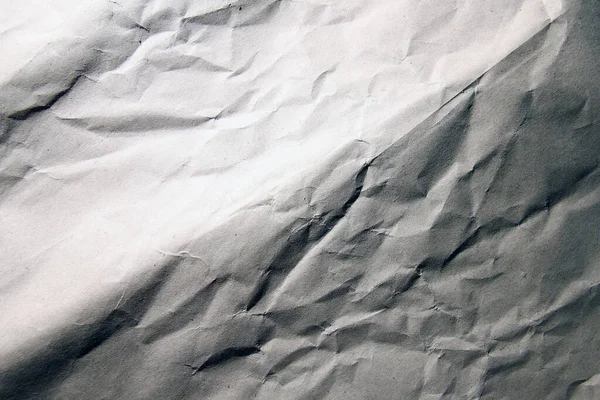 Arkaplan Buruşmuş Beyaz Sarı Eski Kağıt — Stok fotoğraf