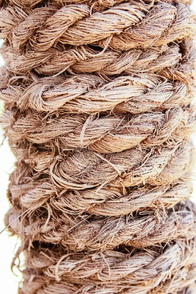 Stylishly Beautiful Rope Background Sea Nature — Stock Photo, Image