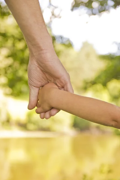 Father with child hand — Stock Photo, Image