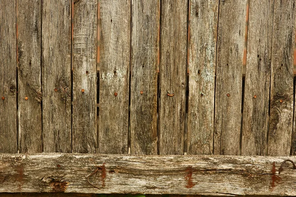 Wooden planked fence — Stock Photo, Image