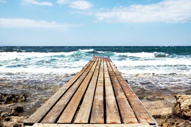 plaj iskelede Köprüsü