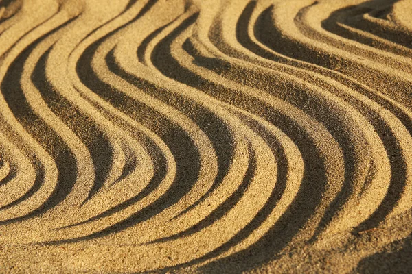모래 구호 파도 — 스톡 사진