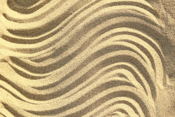 Αμμώδη ανακούφιση κύματα — Φωτογραφία Αρχείου