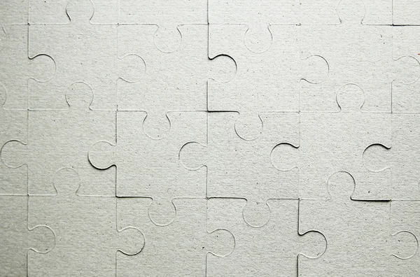 Weißer Puzzle-Hintergrund — Stockfoto