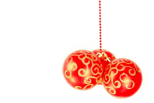 Bolas de Natal ornamentos — Fotografia de Stock