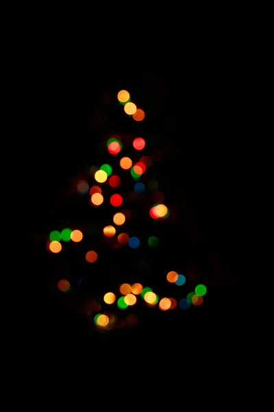 Décorations de Noël sur l'arbre — Photo