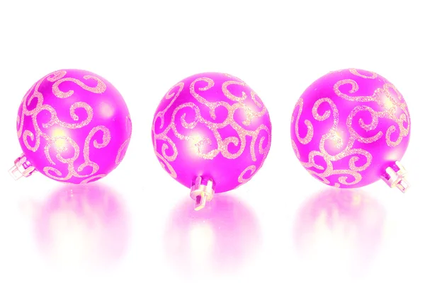 Christmas balls ornaments — Stock Photo, Image