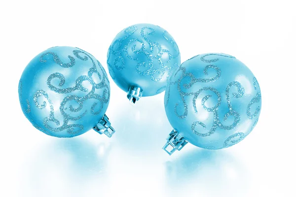 Bolas de Natal ornamentos — Fotografia de Stock