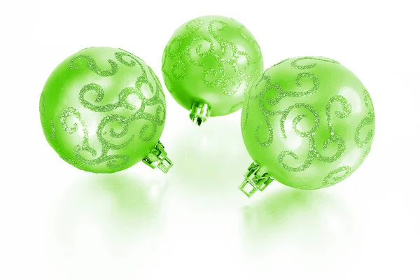 Bolas de Natal ornamentos — Fotografia de Stock