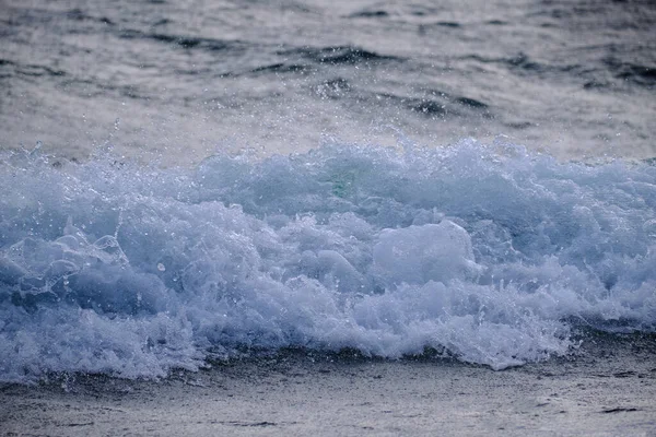 Vågor Stranden — Stockfoto