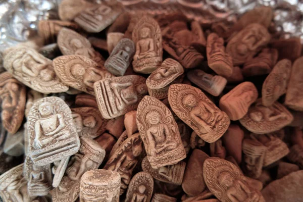 Buddhists Love Worship Amulet Its Prosperity — Stock Photo, Image