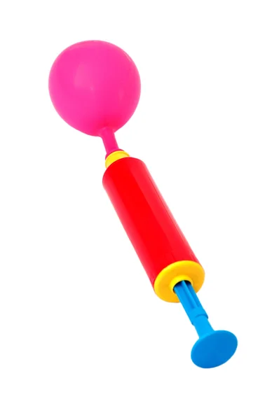 Bomba de ar e balão — Fotografia de Stock