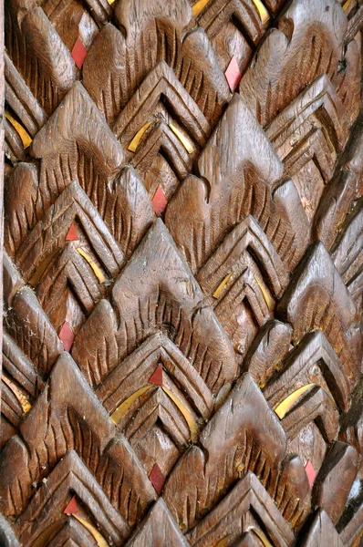 Texture of carved wood — Stock Photo, Image