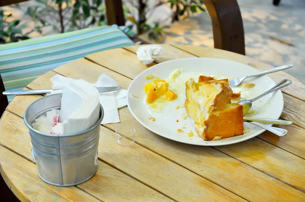 Förlust honung toast — Stockfoto