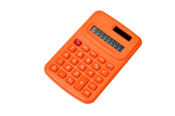 Orange calculator — Stock Photo, Image