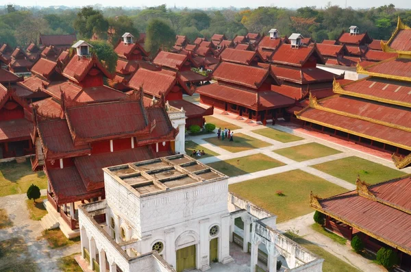 El Palacio Real de Mandalay en Myanmar —  Fotos de Stock