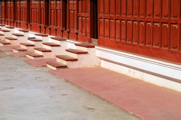 Starway in Royal Palace of Mandalay in Myanmar — Stock Photo, Image